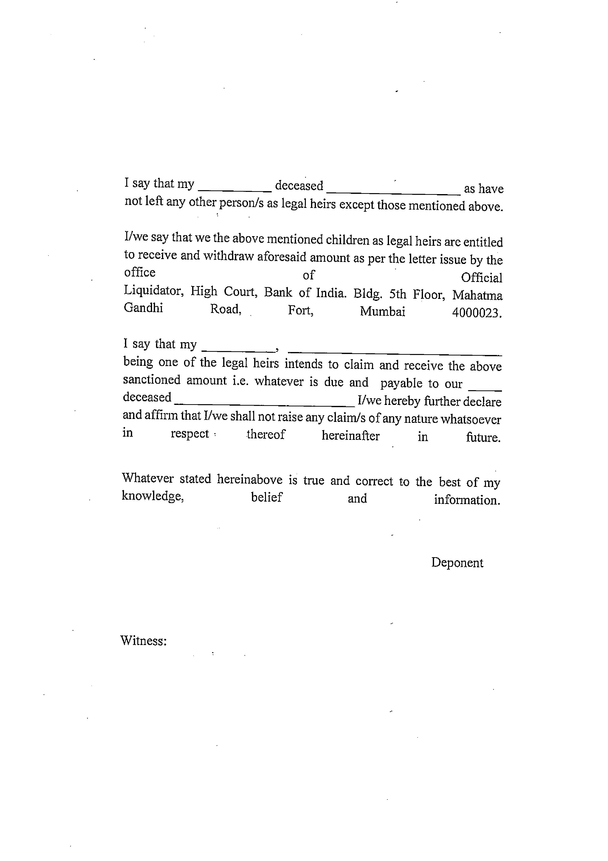 Other Notice